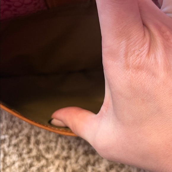 Coach SoHo Pink Shoulder Bag Large - Picture 9 of 15